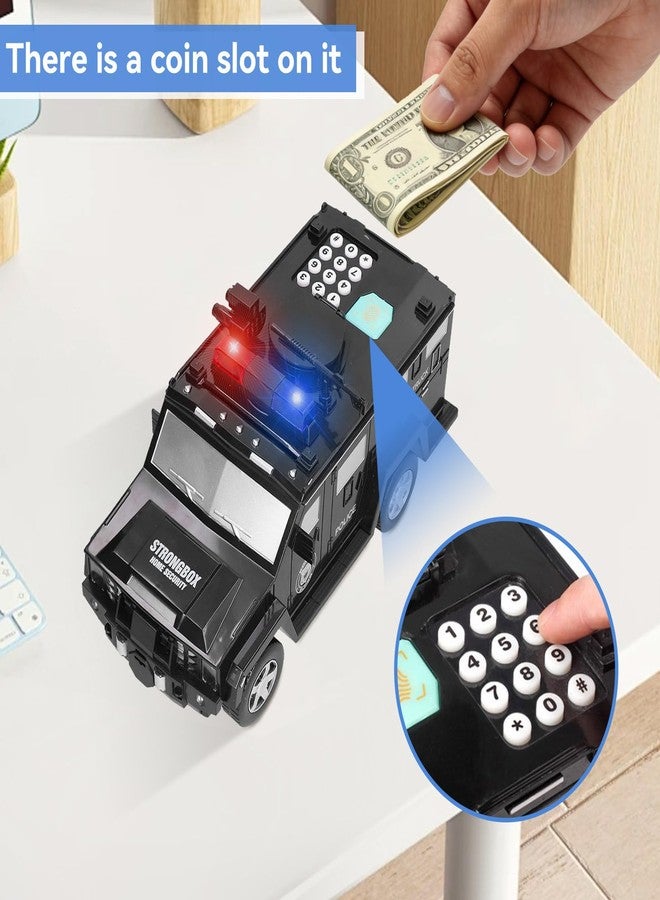Beufee Armored Car Money Saving Box, Electronic Piggy Bank for Boys & Girls - Image 2